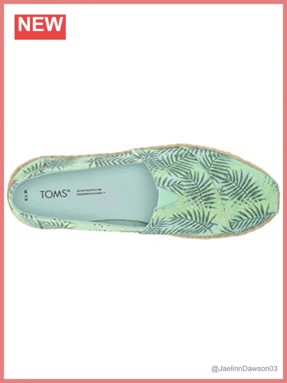 N/A classic espadrille